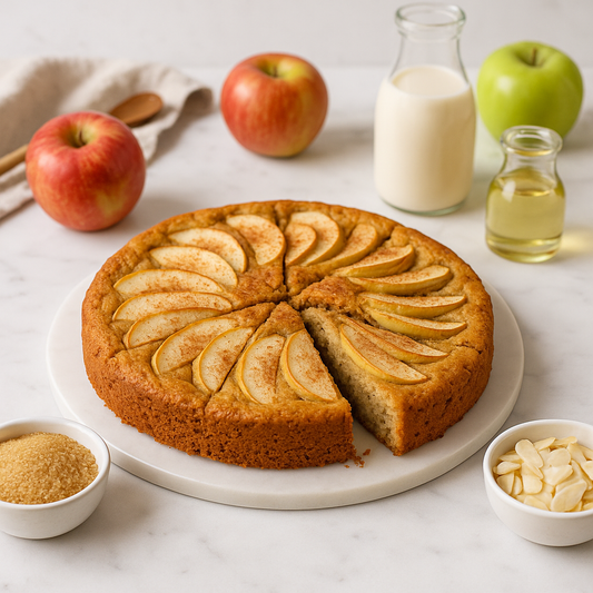 Veganer Apfelkuchen: Saftig und aromatisch