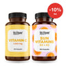 KI-generierte Abbildung (beispielhaft): Immun-Duo: Vitamin C 1.000 mg + Vitamin D3 K2 Omega 3 – Set, 10% sparen