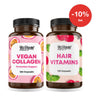 KI-generierte Abbildung (beispielhaft): Beauty-Duo: Vegan Collagen Kapseln + Hair Vitamins – Set, 10% sparen