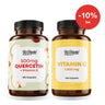 KI-generierte Abbildung (beispielhaft): Antioxidantien-Duo: Quercetin + Vitamin C 1.000 mg – Set, 10% sparen