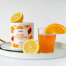KI-generierte Abbildung (beispielhaft): Yes Vegan Daily Vitamins & Minerals Trinkpulver 300 g mit Zitrone und Orangendrink