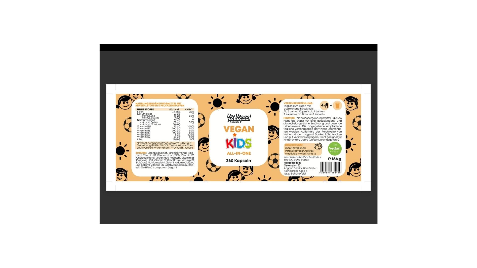 Vegan Kids 1 x 360 Kapseln
