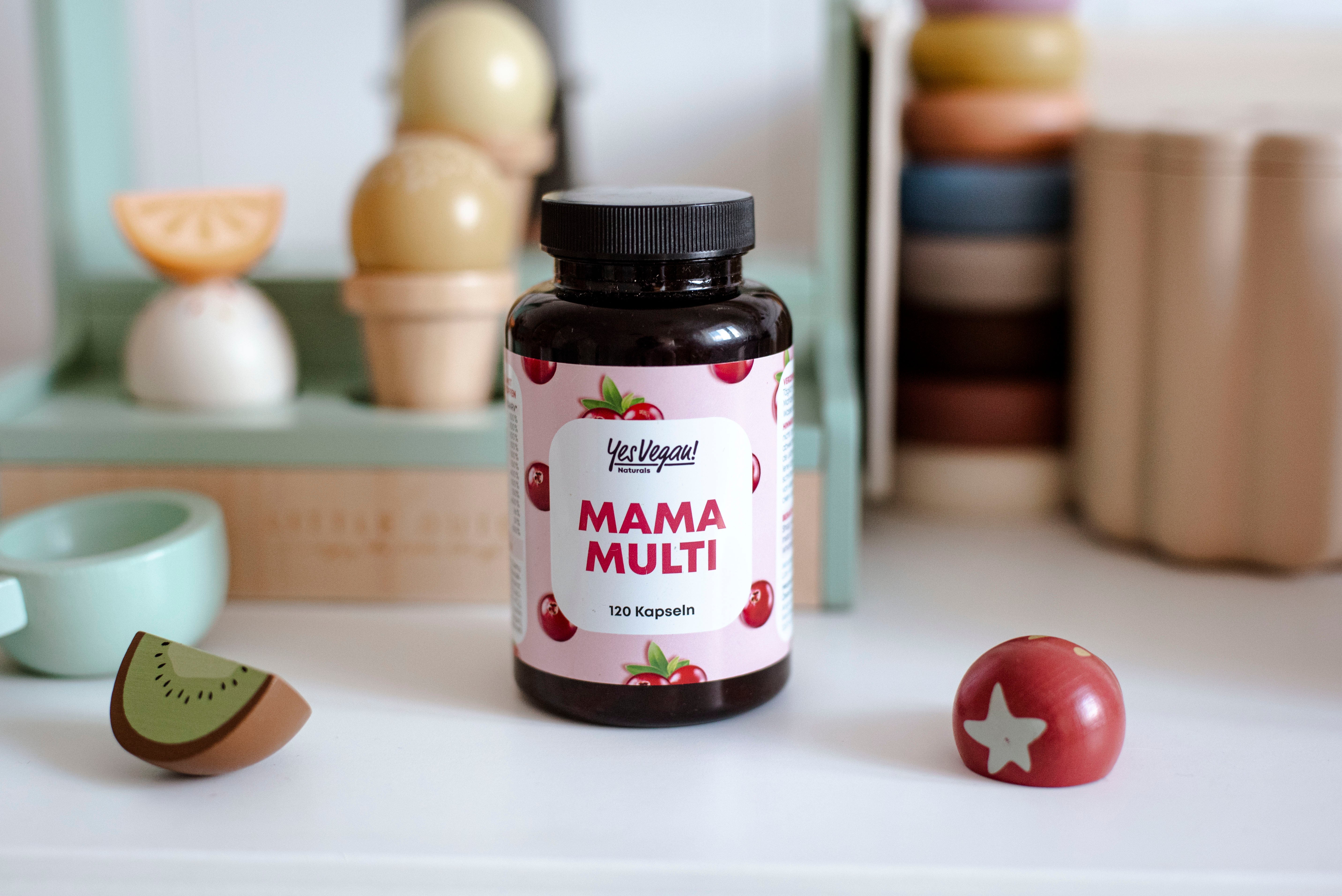 Yes Vegan Mama Multi Dose mit Holz-Eisdiele