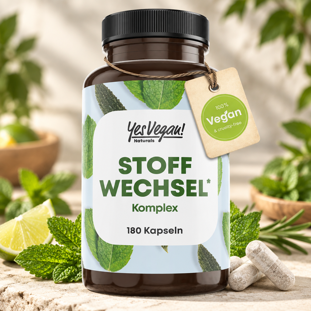 Yes Vegan Stoffwechsel – Premium Produkt-Titelbild
