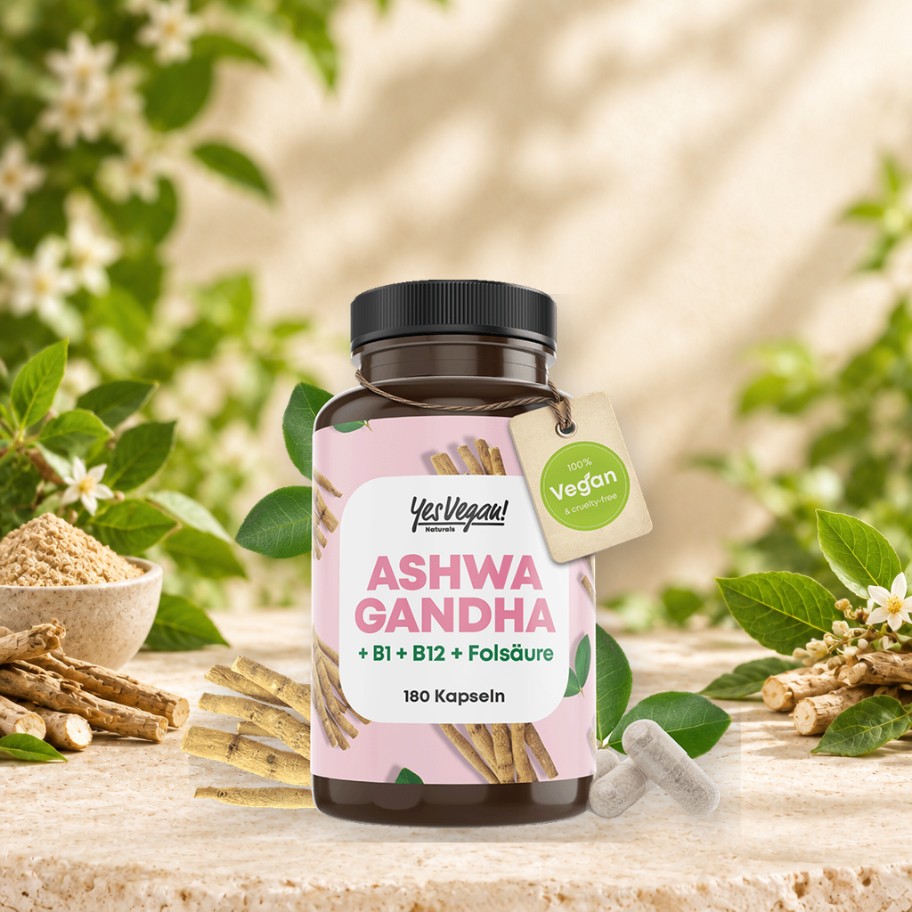 Yes Vegan Ashwagandha – einheitliches Premium Titelbild