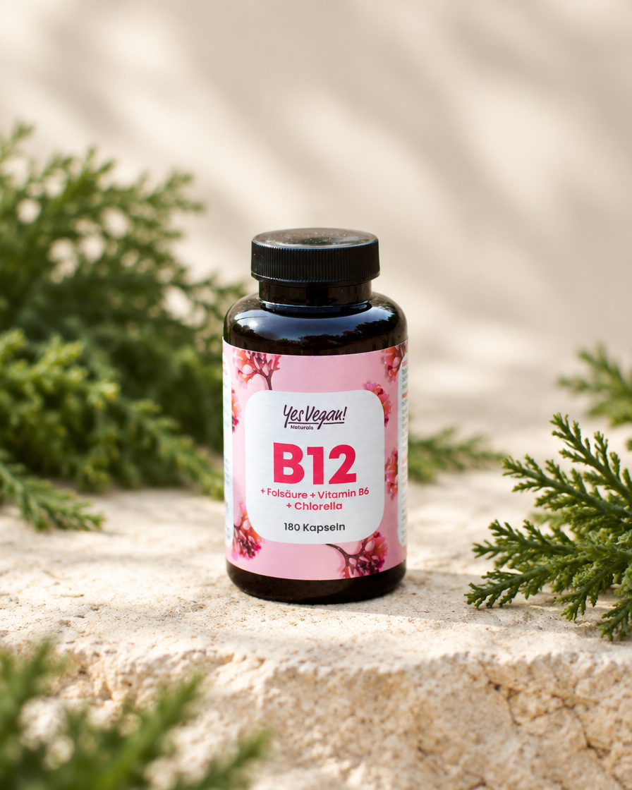 Yes Vegan Vitamin B12 – Editorial Lifestyle Visual