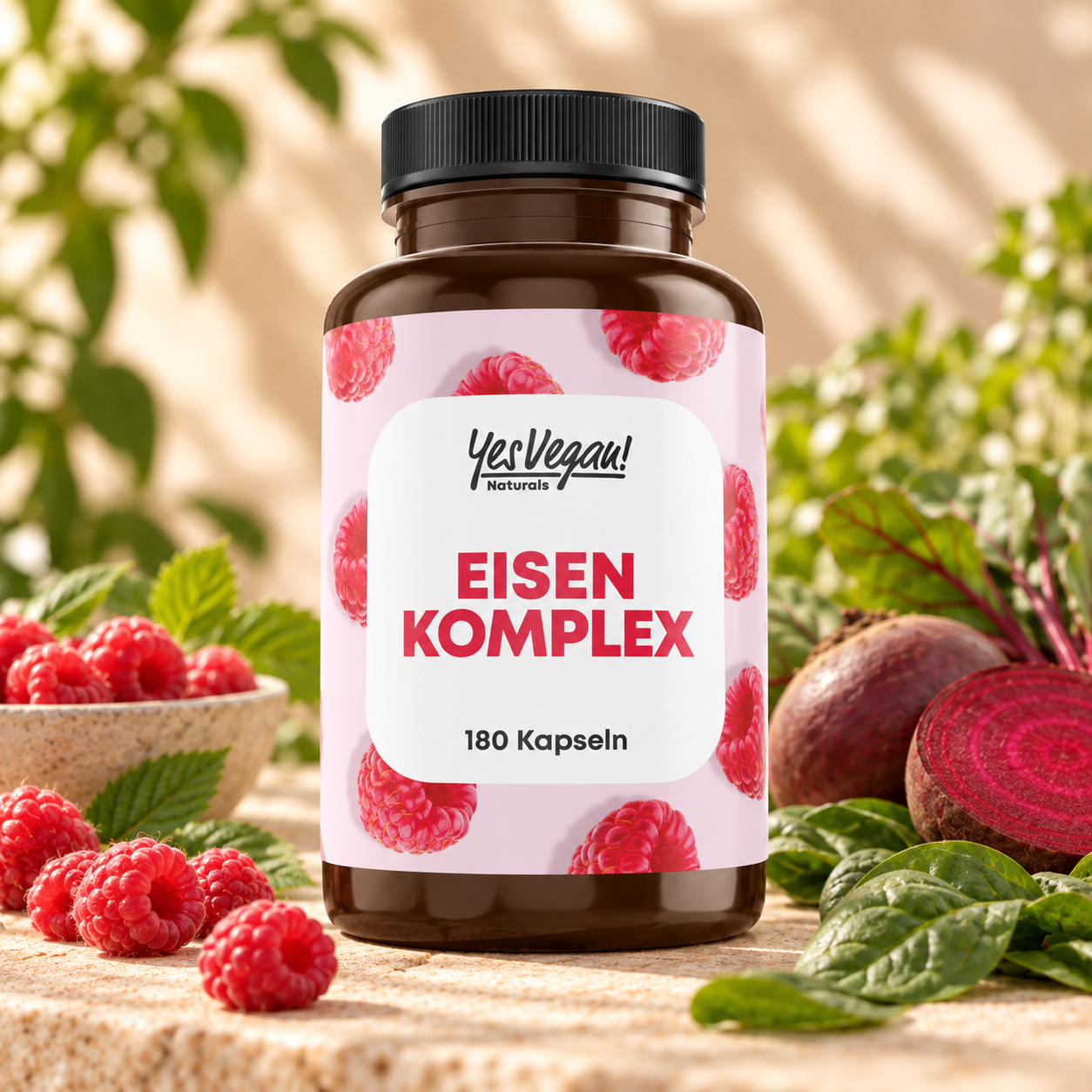 Yes Vegan Eisen Komplex – Premium Titelbild