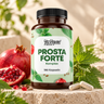 KI-generierte Abbildung (beispielhaft): Yes Vegan Prosta Forte – Sägepalme und Kürbiskernextrakt mit Zink