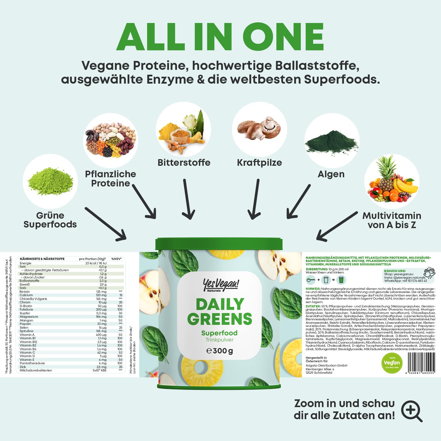 Daily Greens Produktdetails