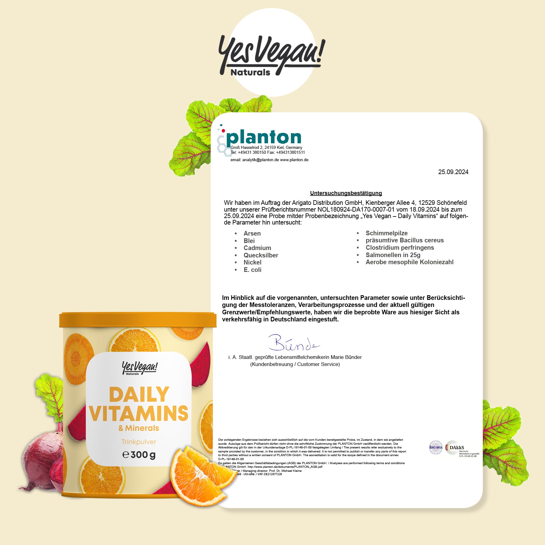 Daily Vitamins inkl. kostenloser Shaker