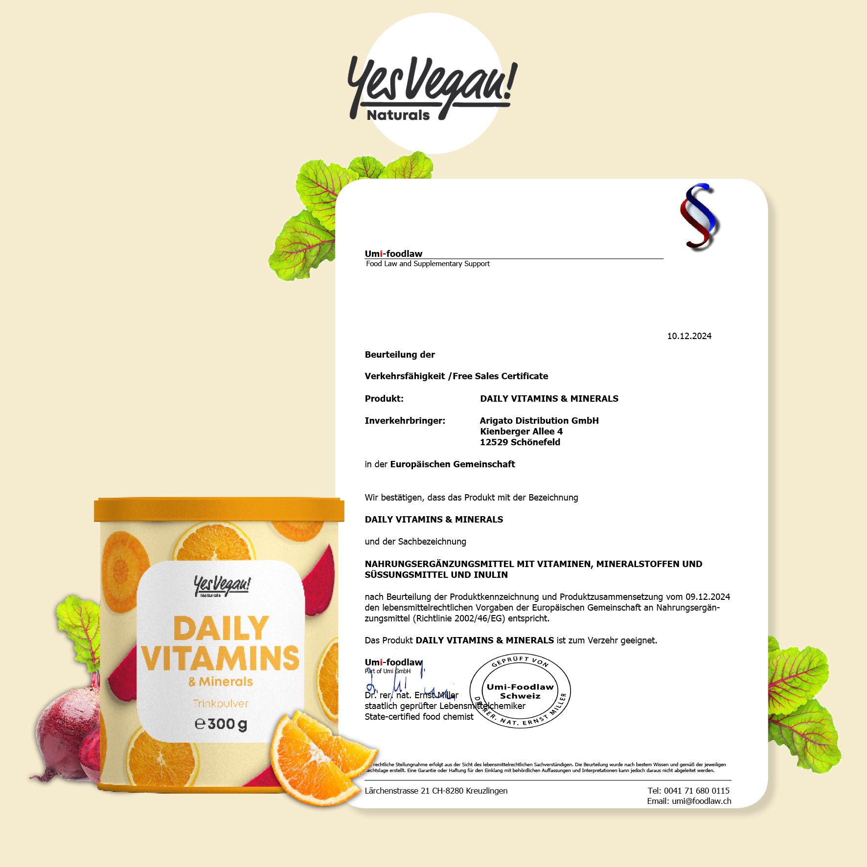 Daily Vitamins inkl. kostenloser Shaker