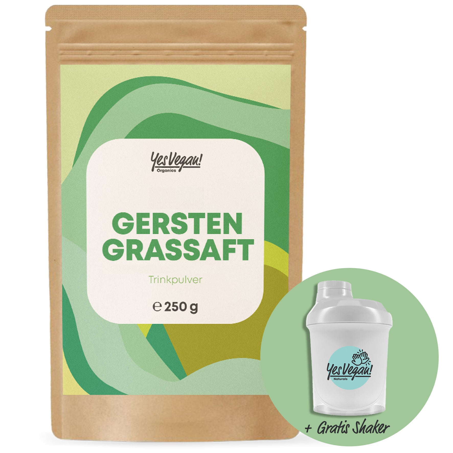 GERSTENGRASSAFT PULVER inkl. kostenloser Shaker