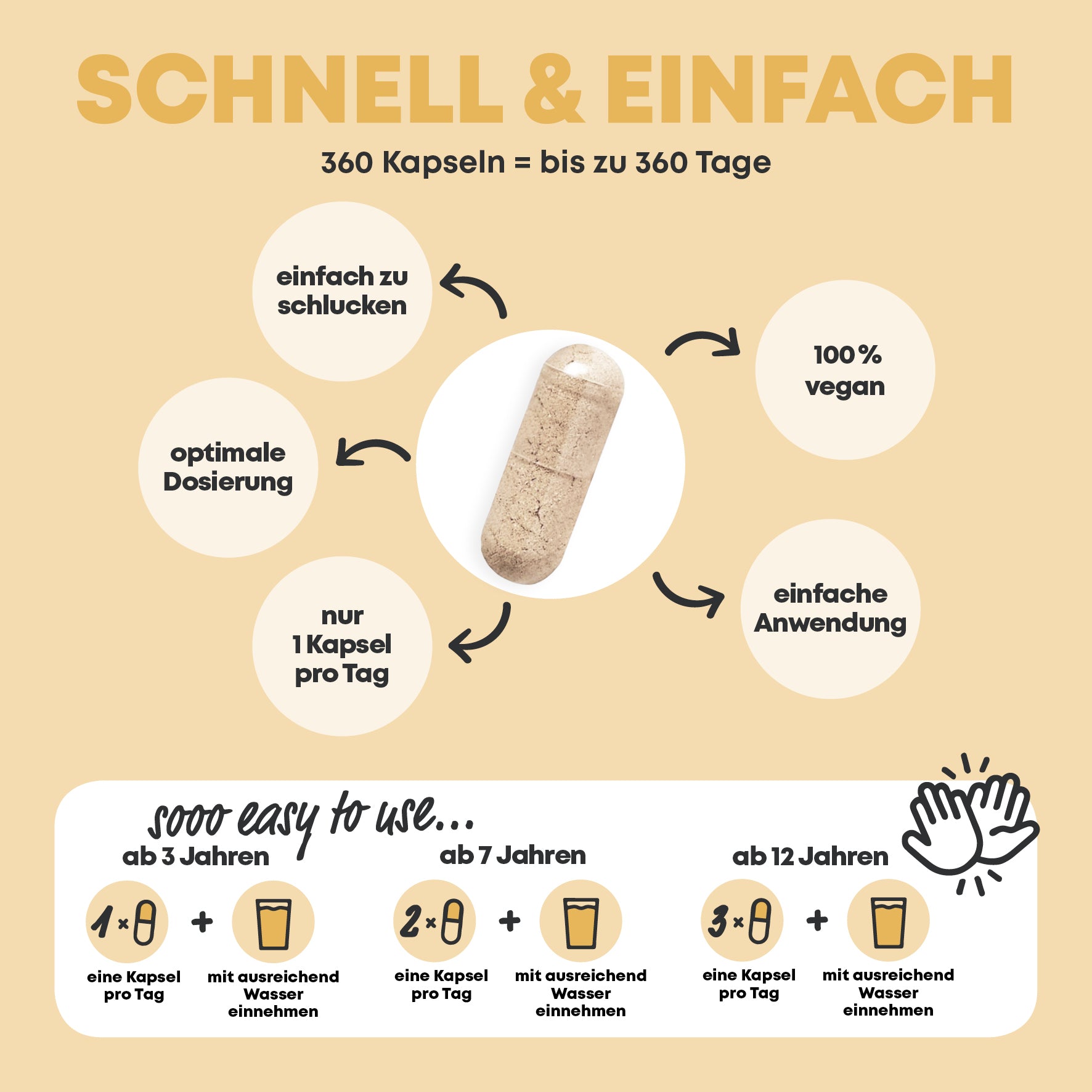 Vegan Kids 1 x 360 Kapseln