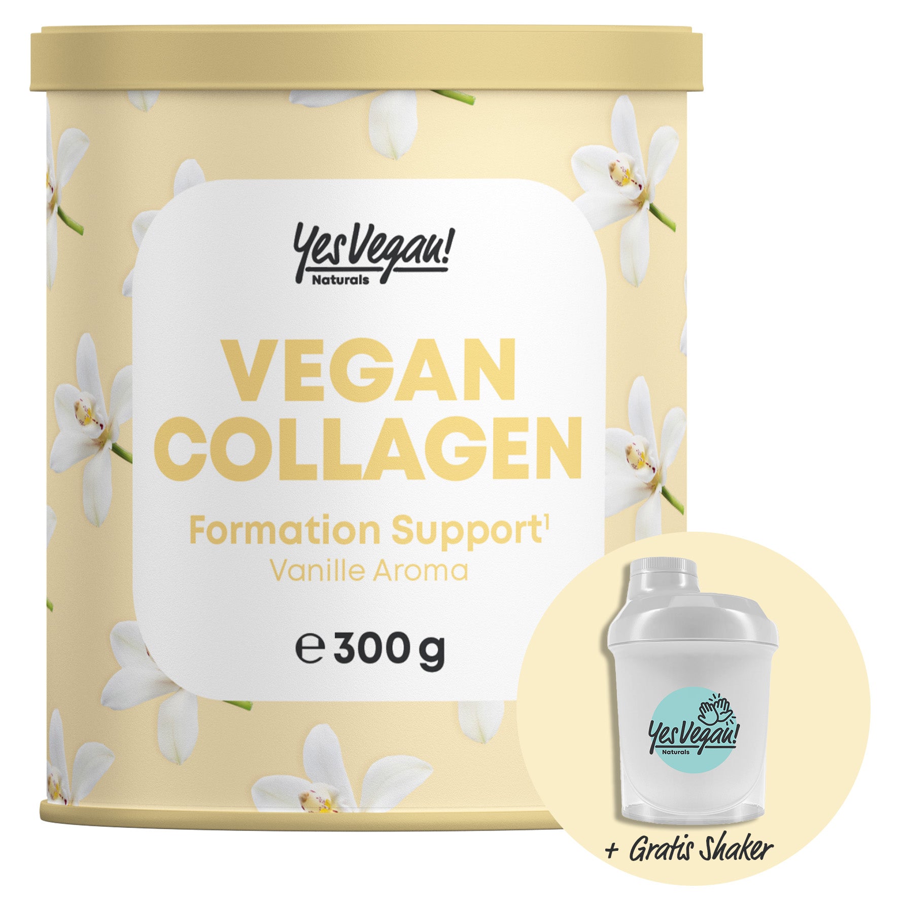 VEGAN COLLAGEN VANILLE AROMA inkl. kostenloser Shaker