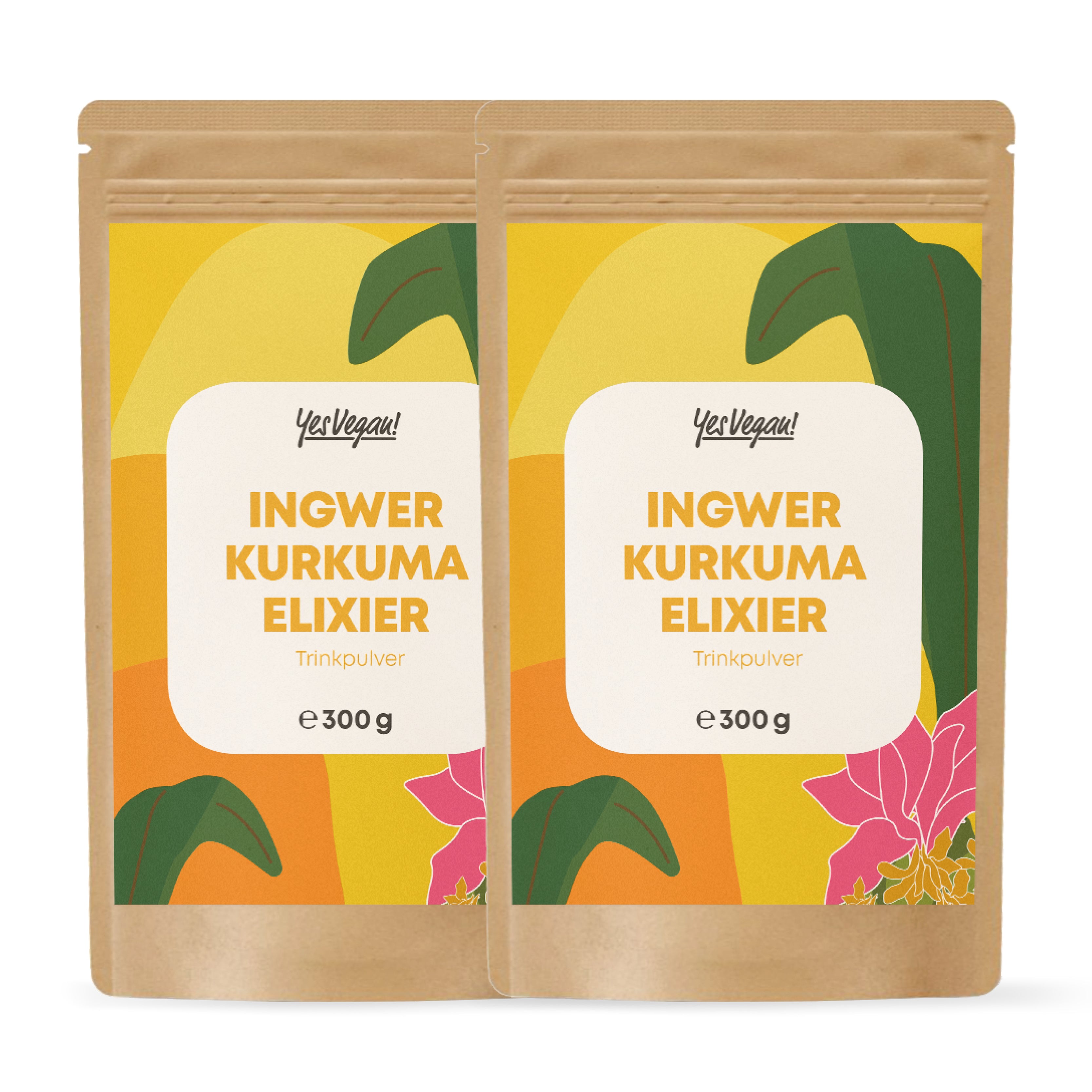 INGWER KURKUMA TRINKPULVER inkl. kostenloser Shaker