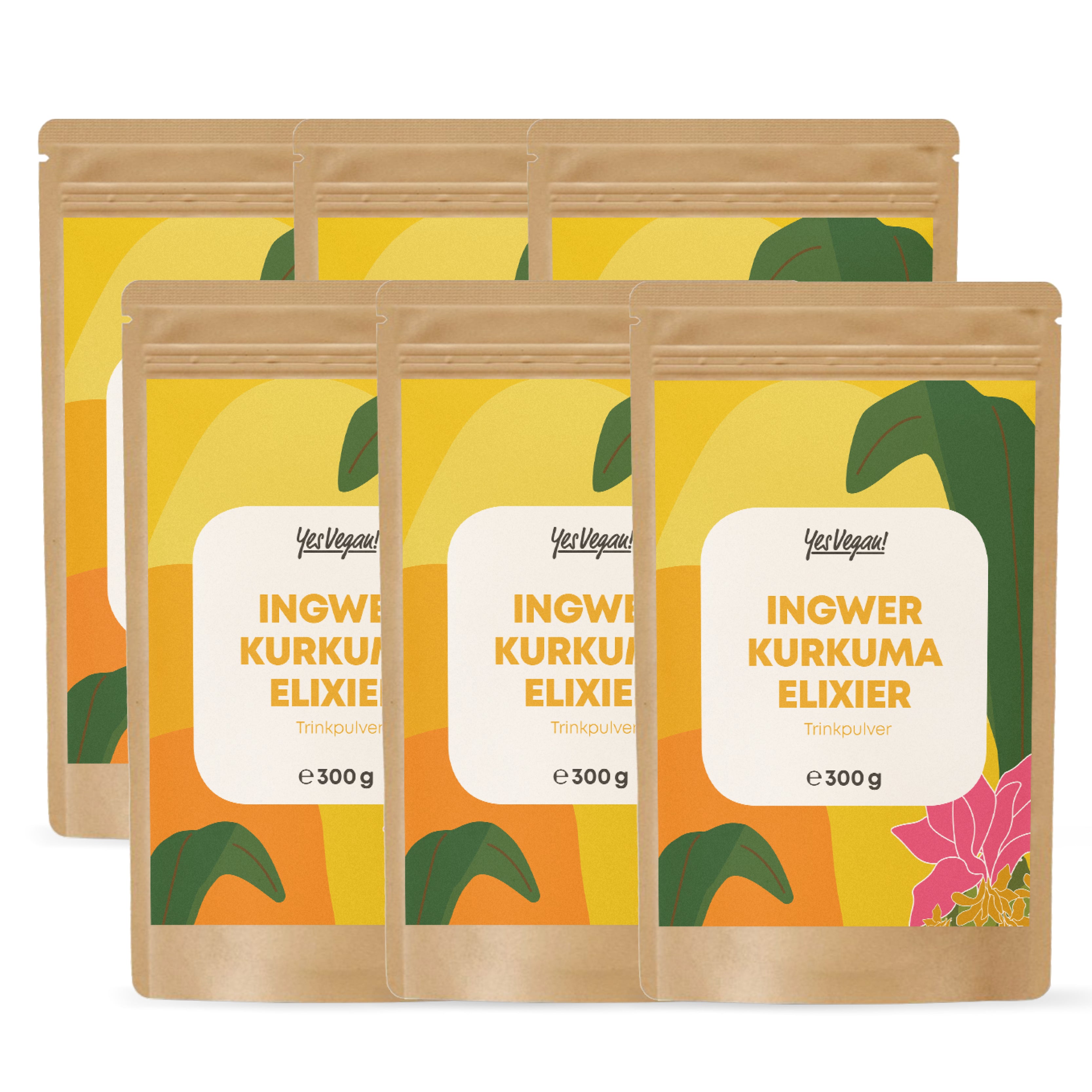 INGWER KURKUMA TRINKPULVER inkl. kostenloser Shaker